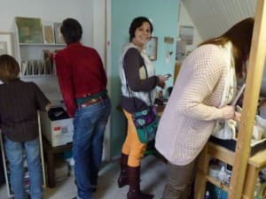 Gesloten atelier