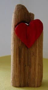Hart in hout